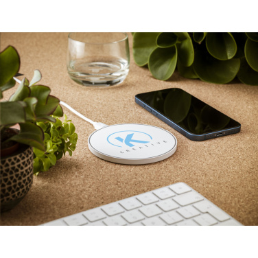 Logo trade advertising product photo of: Coil RCS Recycled Wireless Charger