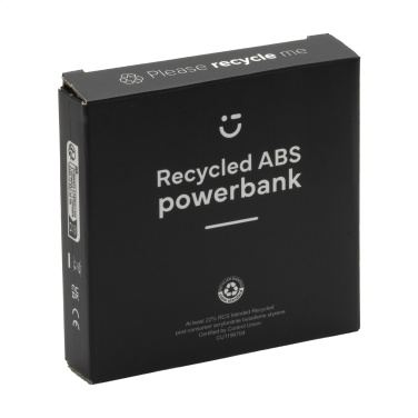 Logotrade promotional merchandise picture of: Compact 5000 RCS Recycled ABS Powerbank