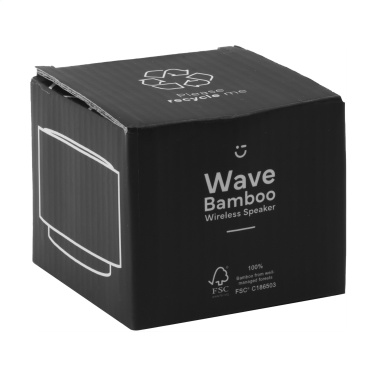 Logotrade promotional gifts photo of: Wave Bamboo Wireless Speaker