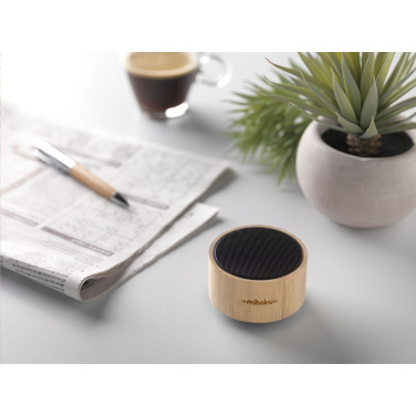 Logotrade promotional merchandise photo of: Wave Bamboo Wireless Speaker