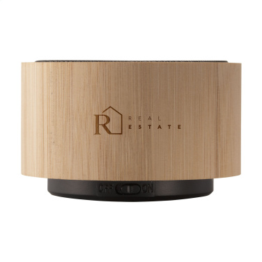 Logo trade promotional items picture of: Wave Bamboo Wireless Speaker