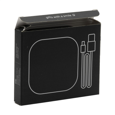 Logotrade promotional merchandise image of: Bamboo Wireless Charger 15W