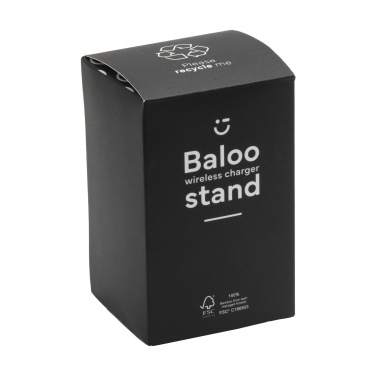 Logo trade promotional giveaways image of: Baloo Wireless Charger Stand 15W