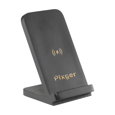 Logo trade corporate gifts picture of: Baloo Wireless Charger Stand 15W