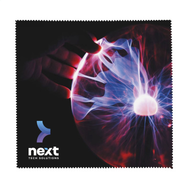 Logo trade promotional giveaways image of: Microfiber RPET Cleaning Cloth