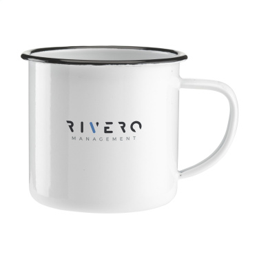 Logotrade corporate gift image of: Retro Enamel Mug 350 ml
