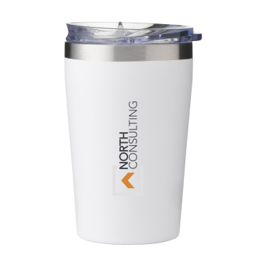 Logotrade promotional products photo of: Re-Steel RCS Recycled Coffee Mug 380 ml thermo cup