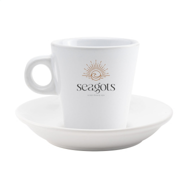 Logo trade promotional giveaway photo of: Burano 200 ml mug and saucer
