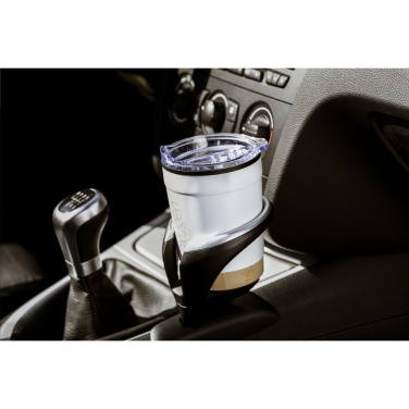 Logotrade promotional giveaway picture of: Kobe Bamboo RCS Recycled Steel 350 ml coffee cup