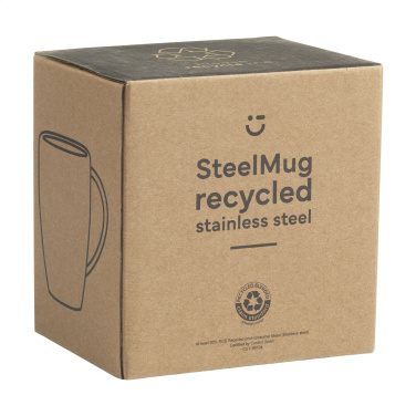 Logotrade advertising product image of: SteelMug RCS Recycled Steel 220 ml