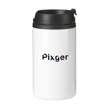 Logo trade promotional items image of: Thermo Can RCS Recycled Steel 300 ml thermo cup