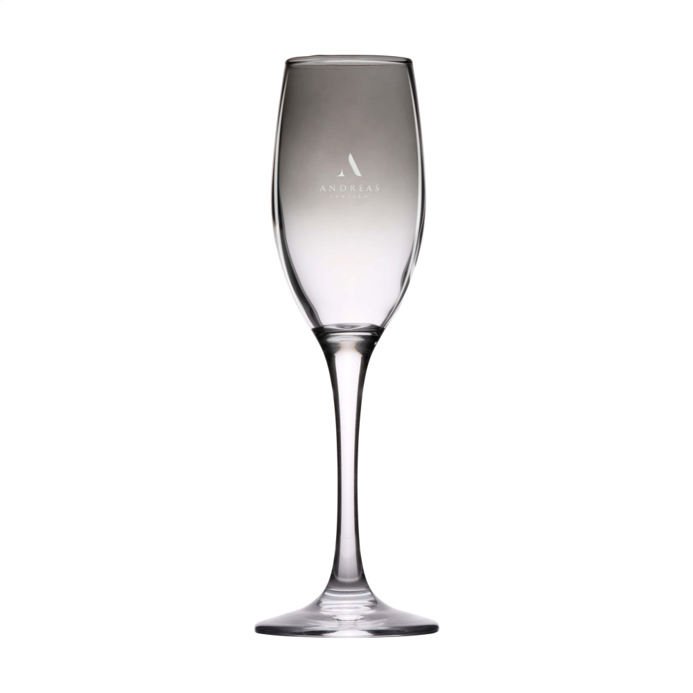 Logotrade promotional items photo of: Smokey Champagne glass 180 ml