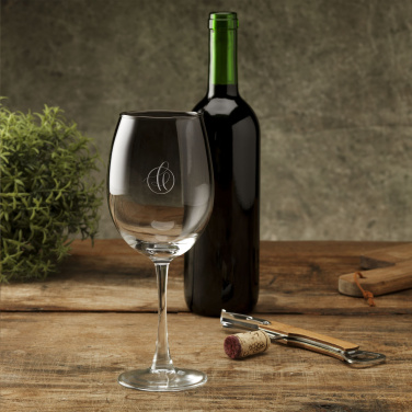Logotrade corporate gift picture of: Smokey Wine Glass 465 ml