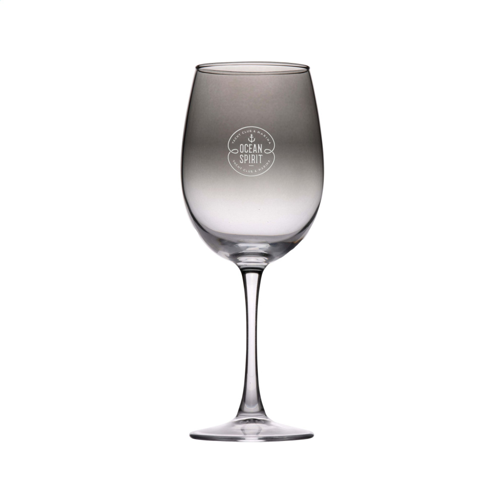 Logotrade promotional giveaway image of: Smokey Wine Glass 360 ml