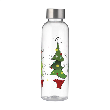Logotrade promotional item image of: Senga GRS RPET Bottle 500 ml X-Mas