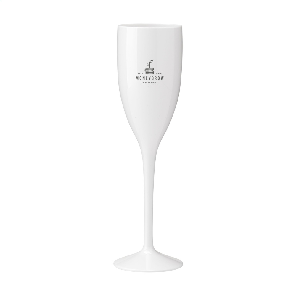 Logotrade promotional merchandise image of: Lunaire Reusable Champagne Glass 150 ml