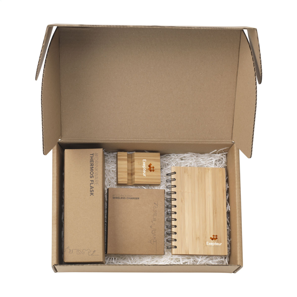 Logo trade promotional products image of: Merch Set Bamboo Boost