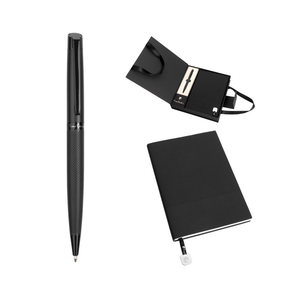Logo trade promotional items image of: Set of notebook and pen CHANTAL Pierre Cardin