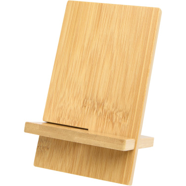 Logotrade promotional items photo of: Ceibo detachable bamboo phone stand