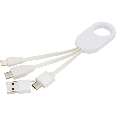 Logotrade corporate gifts photo of: Troop 4-in-1 recycled plastic charging cable
