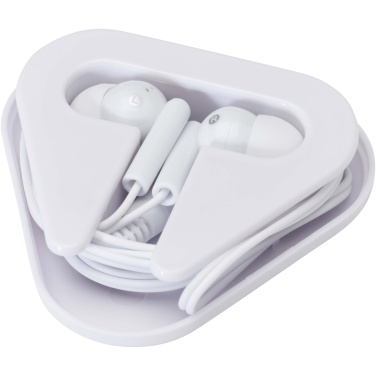 Logo trade promotional items picture of: Rebel earbuds with recycled plastic storage box