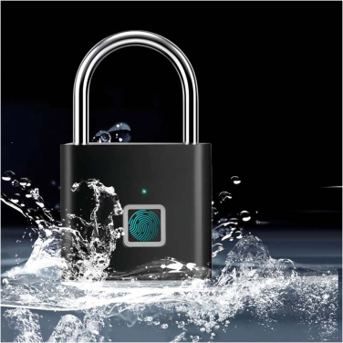 Logotrade promotional giveaway image of: SCX.design T11 smart fingerprint padlock
