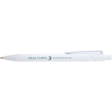Logotrade promotional merchandise image of: Unica recycled plastic ballpoint pen (blue ink)