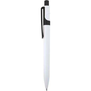 Logo trade promotional gifts picture of: Unica recycled plastic ballpoint pen (black ink)