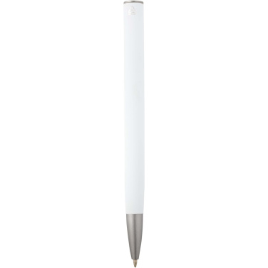 Logotrade promotional item image of: Ziggur aluminium ballpoint pen (blue ink)
