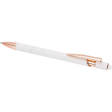 Logo trade promotional gifts image of: Nanna ballpoint pen with rose gold finish (blue ink)