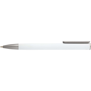 Logotrade promotional item image of: Ziguur recycled aluminium ballpoint pen (black ink)
