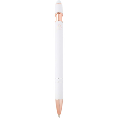 Logo trade advertising products picture of: Nanna ballpoint pen with rose gold finish (black ink)