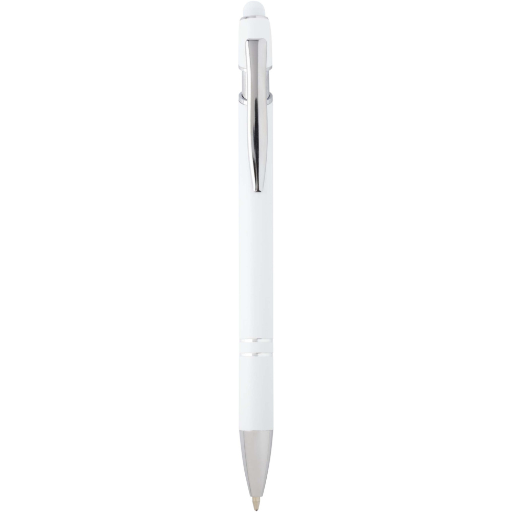 Logotrade corporate gift image of: Kish ballpoint pen with silver finish (black ink)