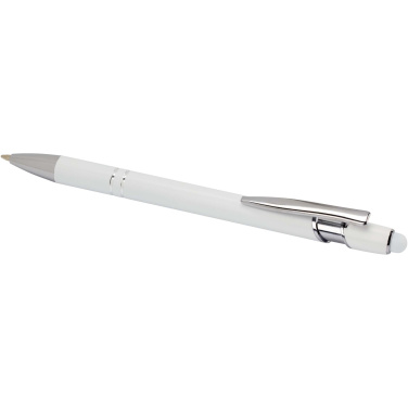 Logo trade promotional items picture of: Kish ballpoint pen with silver finish (black ink)