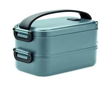 Logo trade promotional gifts picture of: Lunch box in recycled PP