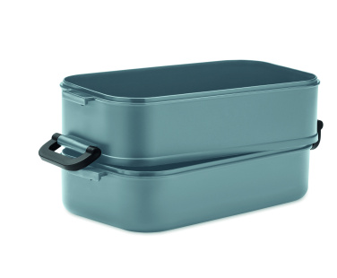 Logo trade promotional items picture of: Lunch box in recycled PP