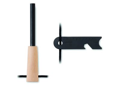 Logo trade promotional merchandise photo of: Pine wood fire starter tools