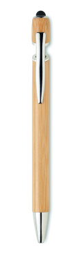 Logo trade promotional merchandise photo of: Ball pen in bamboo