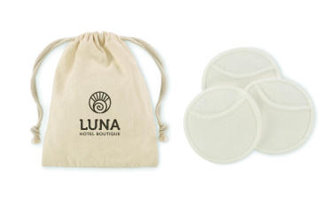 Logo trade promotional merchandise picture of: Reusable face cleaning pad set