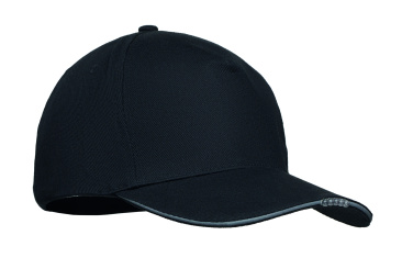 Logotrade promotional products photo of: 5 panel LED cotton cap 220gr/m²