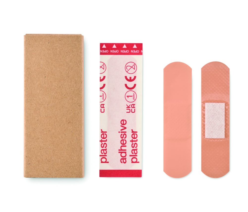 Logo trade promotional giveaways picture of: 15 pieces adhesive plasters