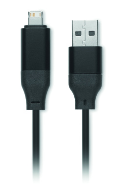 Logo trade promotional product photo of: Key ring with 4 in 1 60W cable