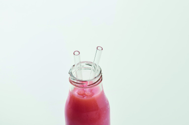 Logotrade corporate gift picture of: 4 reusable glass straws