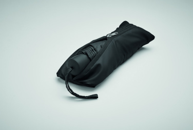 Logo trade business gifts image of: 21 inch RPET umbrella set