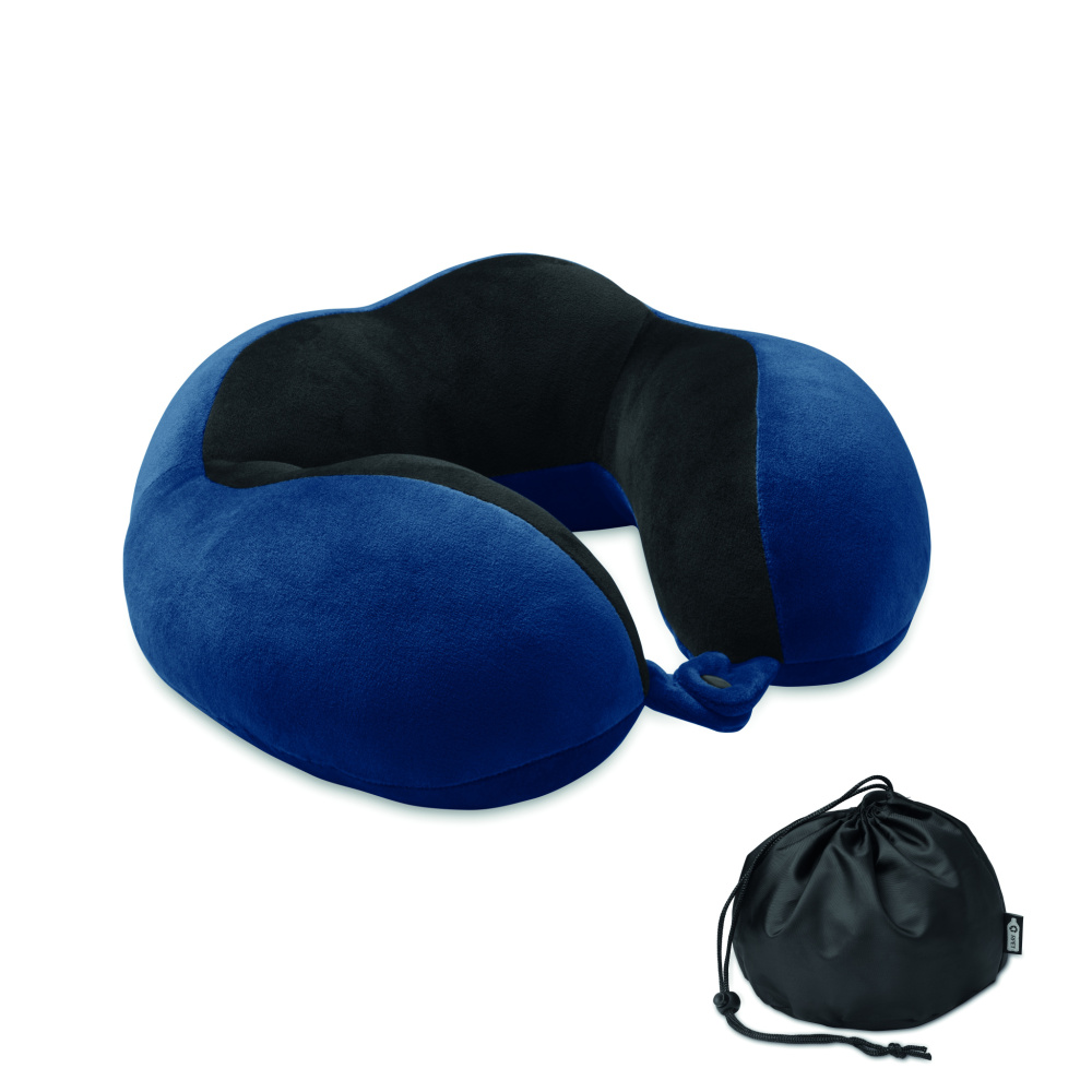 Logo trade promotional merchandise picture of: Travel pillow in foam