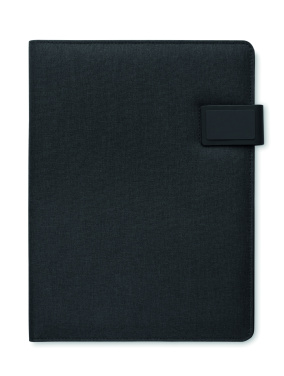 Logo trade corporate gifts image of: A4 folder and wireless charger