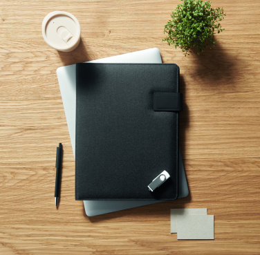 Logotrade promotional giveaways photo of: A4 folder and wireless charger