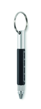 Logo trade business gifts image of: Key ring with twist action pen