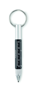 Logotrade promotional giveaway picture of: Key ring with twist action pen
