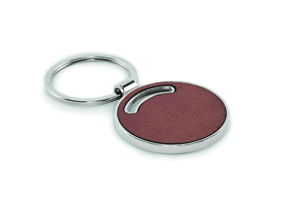 Logotrade promotional product image of: Round shape key ring